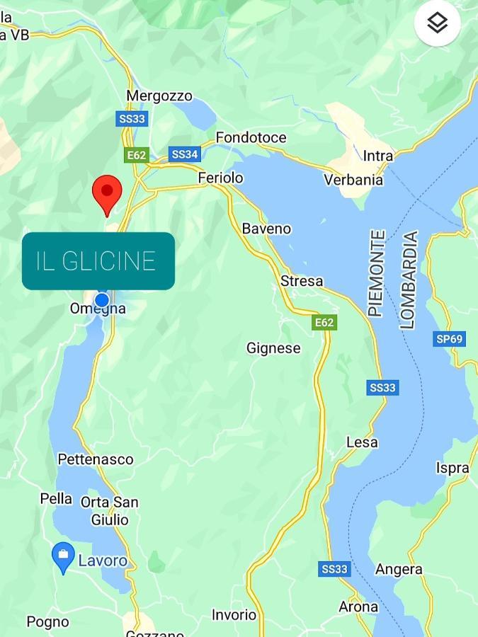 Casa Vacanza Il Glicine Casale Corte Cerro Eksteriør billede